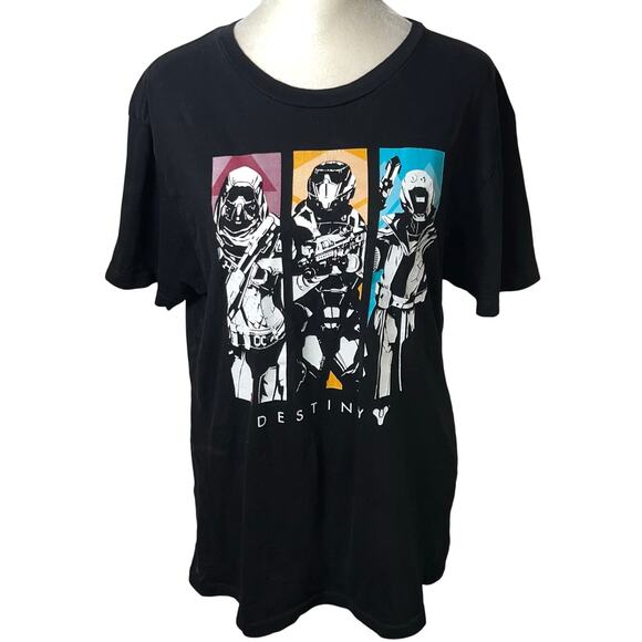 Destiny Gaming Graphic Tee T Shirt Top Black/Multi Unisex Men’s M (Women’s L) - Picture 1 of 2